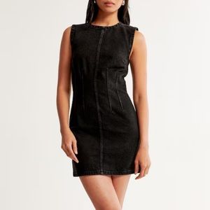 Abercrombie & Fitch Shell Denim Mini Dress